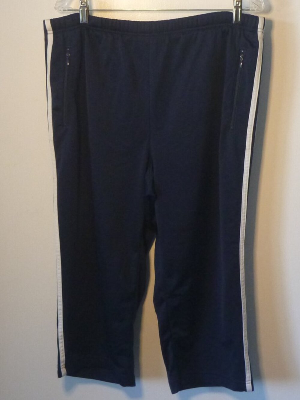 Adidas Women's Stripe Crop Athletic Pants